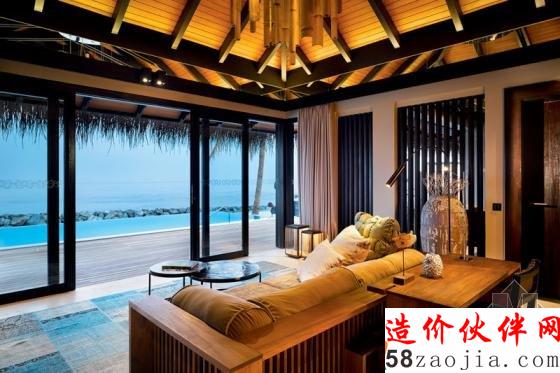 純樸的天然之美!馬爾代夫私人島度假酒店設(shè)計(jì)
