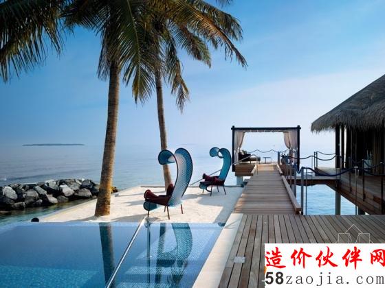 純樸的天然之美!馬爾代夫私人島度假酒店設(shè)計(jì)