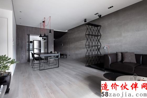 聒噪城市中一抹簡(jiǎn)約的風(fēng)景線!臺(tái)北現(xiàn)代公寓設(shè)計(jì)