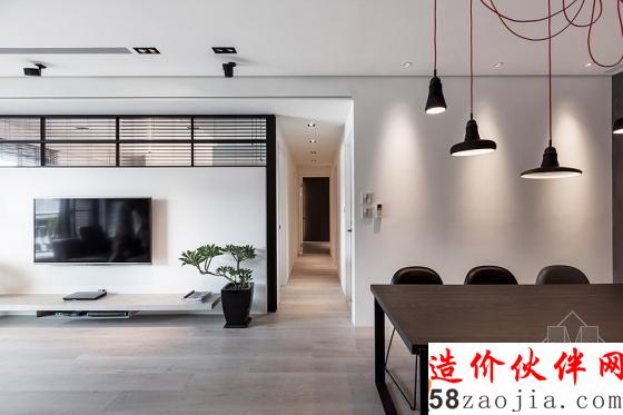 聒噪城市中一抹簡(jiǎn)約的風(fēng)景線!臺(tái)北現(xiàn)代公寓設(shè)計(jì)