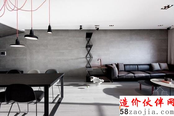 聒噪城市中一抹簡(jiǎn)約的風(fēng)景線!臺(tái)北現(xiàn)代公寓設(shè)計(jì)