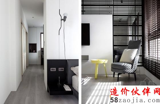聒噪城市中一抹簡(jiǎn)約的風(fēng)景線!臺(tái)北現(xiàn)代公寓設(shè)計(jì)