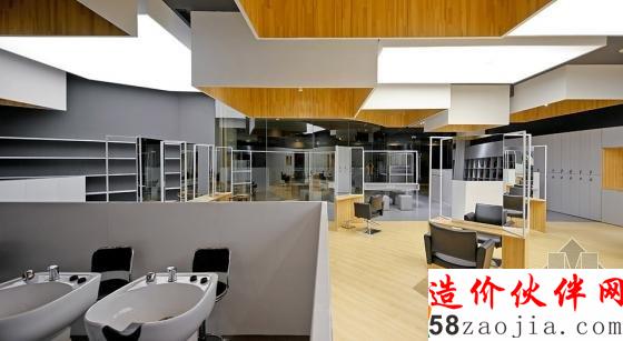 杭州萬象城時(shí)尚美發(fā)沙龍店面設(shè)計(jì)