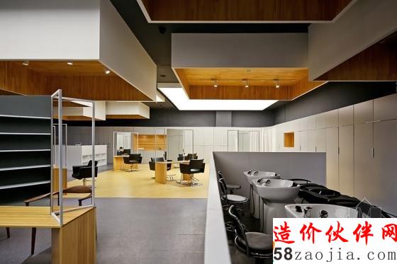 杭州萬象城時(shí)尚美發(fā)沙龍店面設(shè)計(jì)