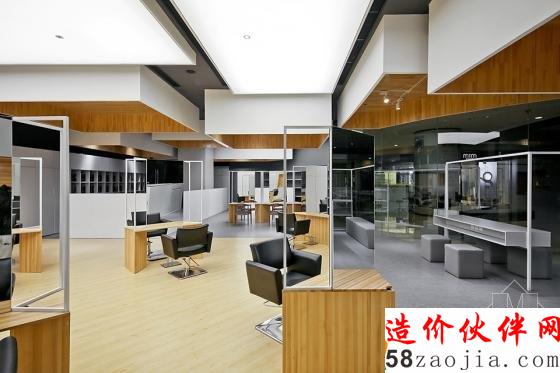 杭州萬象城時(shí)尚美發(fā)沙龍店面設(shè)計(jì)