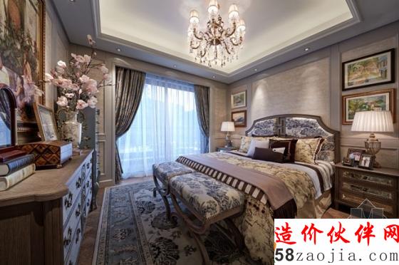 155平“天空之城”法國鄉(xiāng)村風(fēng)情樣板房設(shè)計