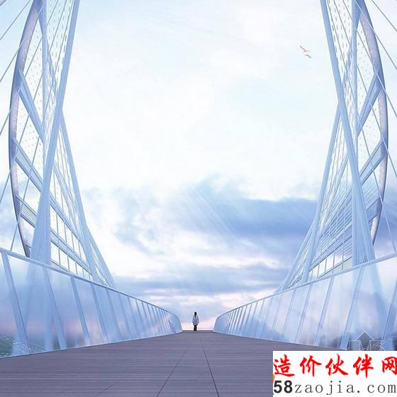 O形橋,Penda工作室,位于英國薩爾福德