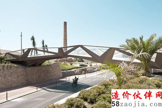 Motril步行橋,Guallart Architects