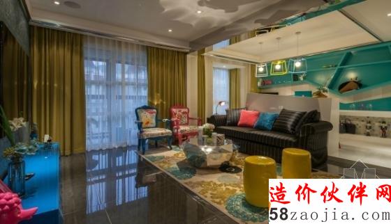 追求前衛(wèi)!摩登時(shí)尚色彩兩居室設(shè)計(jì)