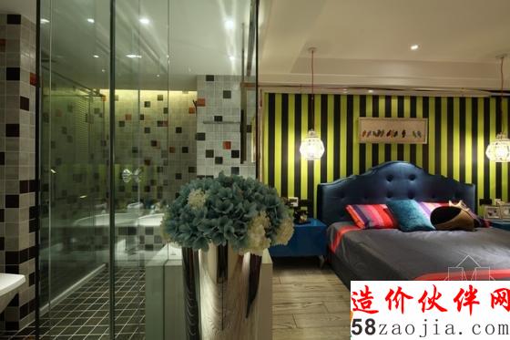 追求前衛(wèi)!摩登時(shí)尚色彩兩居室設(shè)計(jì)