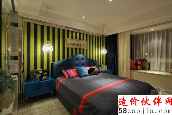 追求前衛(wèi)!摩登時(shí)尚色彩兩居室設(shè)計(jì)