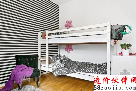 清新色調(diào)!60平尼德蘭花園北歐公寓設計