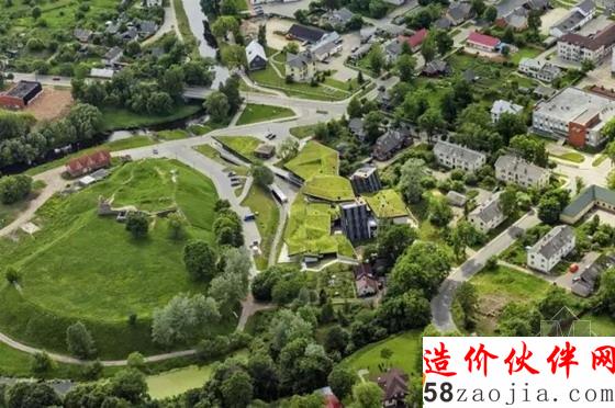 拉脫維亞創(chuàng)新服務(wù)中心鳥瞰圖