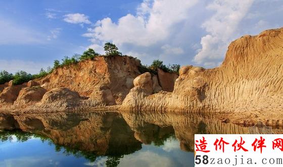 薊縣盤山腳下的小米莊花崗巖地質(zhì)公園