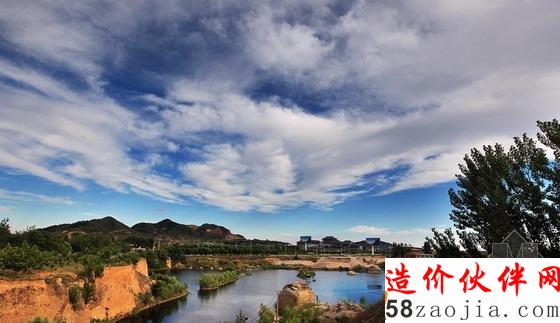 薊縣盤山腳下的小米莊花崗巖地質(zhì)公園