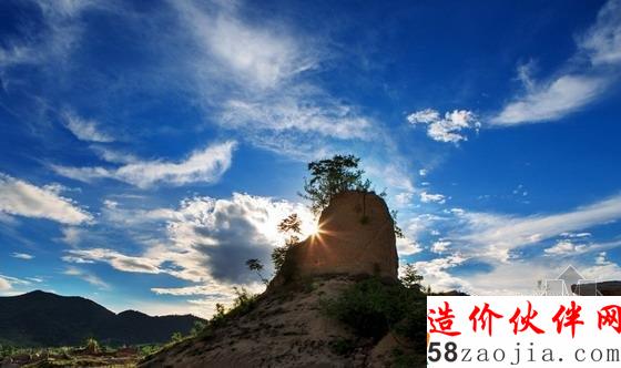 薊縣盤山腳下的小米莊花崗巖地質(zhì)公園