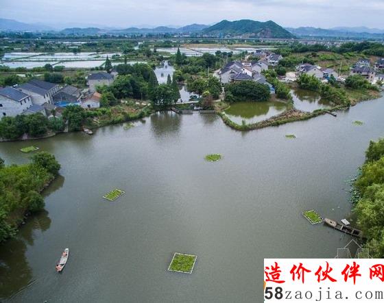 浙江美麗的“浮島鄉(xiāng)村”