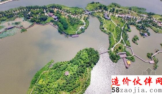 無人機(jī)航拍廣東海珠國(guó)家濕地公園