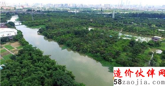 無人機(jī)航拍廣東海珠國(guó)家濕地公園