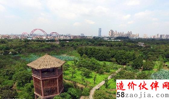 無人機(jī)航拍廣東海珠國(guó)家濕地公園