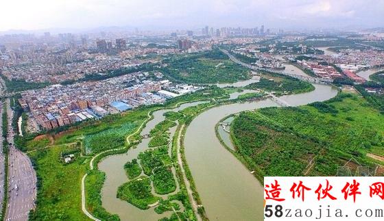 無人機(jī)航拍廣東海珠國(guó)家濕地公園