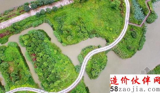 無人機(jī)航拍廣東海珠國(guó)家濕地公園