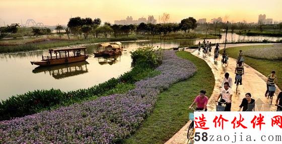 無人機(jī)航拍廣東海珠國(guó)家濕地公園