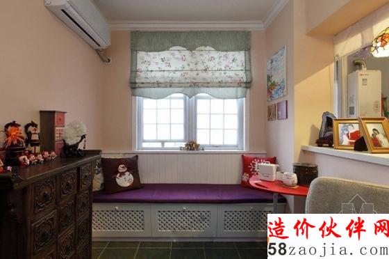 小資生活!58㎡簡(jiǎn)約田園一居室大變身
