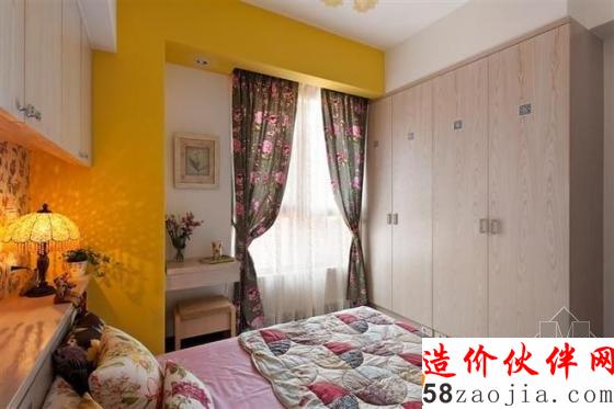 小資生活!58㎡簡(jiǎn)約田園一居室大變身