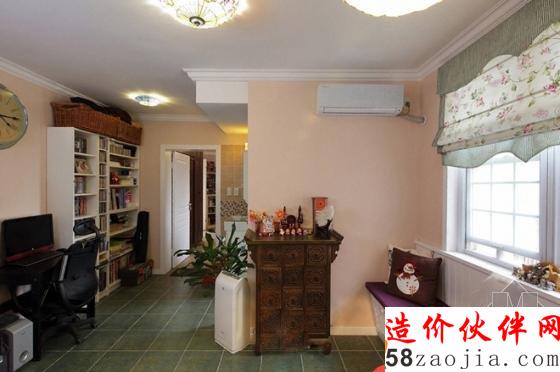 小資生活!58㎡簡(jiǎn)約田園一居室大變身