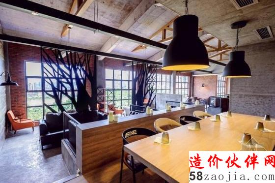 工廠風(fēng)襲來!瀘州“大氣不羈”蜜望樹咖啡廳
