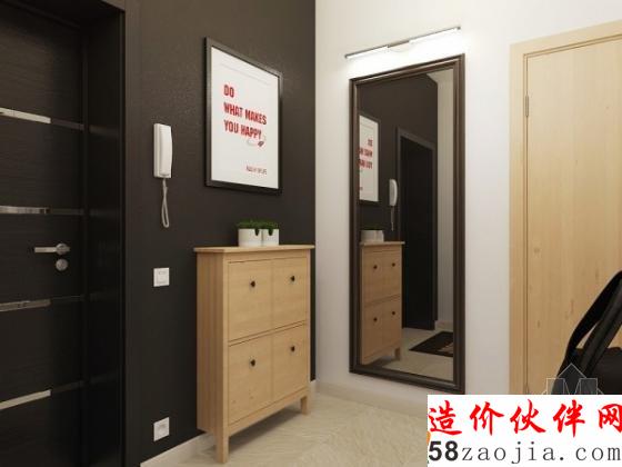 寬敞舒適!50平米一居室設(shè)計(jì)