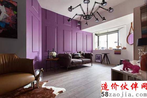 突破傳統(tǒng)!49.5平“開(kāi)放式”混搭風(fēng)老公寓