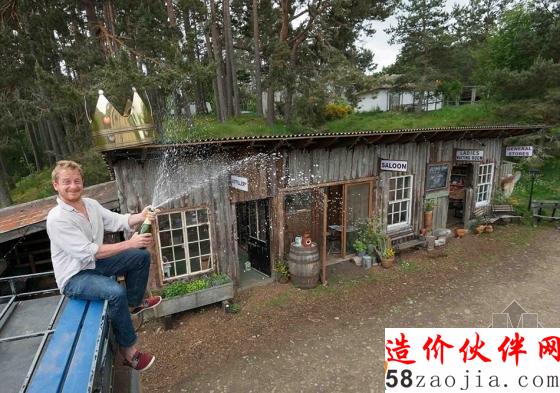 雞舍變酒廠 英國男子創(chuàng)意棚屋獲大獎