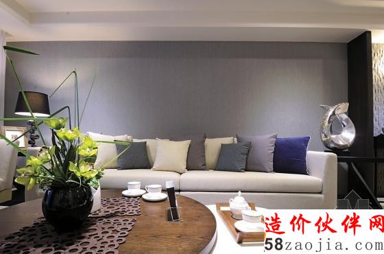 低彩奢華風(fēng)韻!現(xiàn)代時(shí)尚三室兩廳設(shè)計(jì)