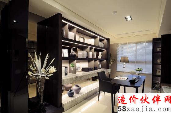 低彩奢華風(fēng)韻!現(xiàn)代時(shí)尚三室兩廳設(shè)計(jì)