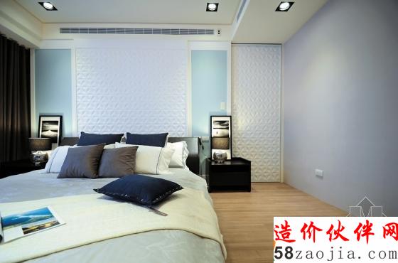 低彩奢華風(fēng)韻!現(xiàn)代時(shí)尚三室兩廳設(shè)計(jì)