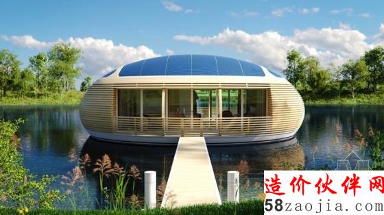 水上全景浮動住宅 你想?吭谀睦
