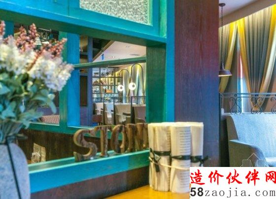 顏值爆表!原石“混搭”中西結(jié)合藝術(shù)餐廳