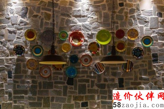 顏值爆表!原石“混搭”中西結(jié)合藝術(shù)餐廳