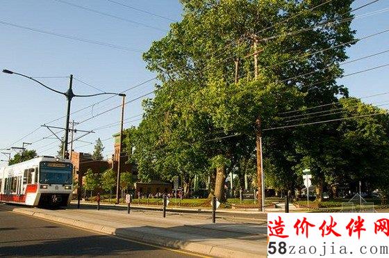 美國(guó)俄勒岡州波特蘭的巴頓廣場(chǎng)公園景觀設(shè)計(jì)