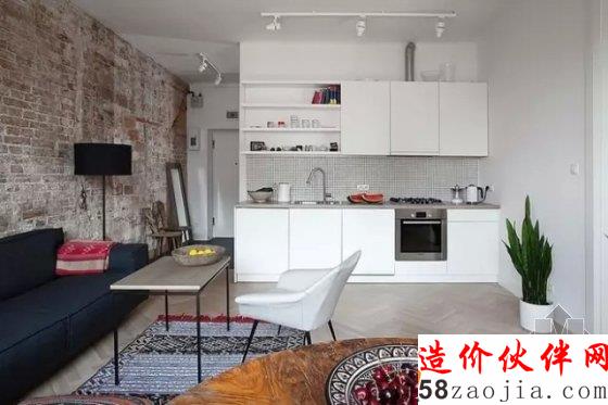 老樹發(fā)新芽 國外帥哥巧改造56㎡公寓