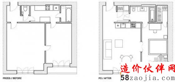 老樹發(fā)新芽 國外帥哥巧改造56㎡公寓