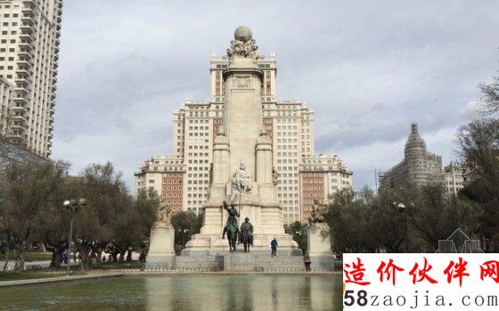 地標(biāo)大廈正視圖