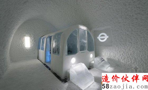 瑞典5000噸冰雪造酒店 僅能保持半年