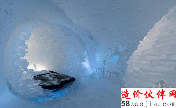 瑞典5000噸冰雪造酒店 僅能保持半年