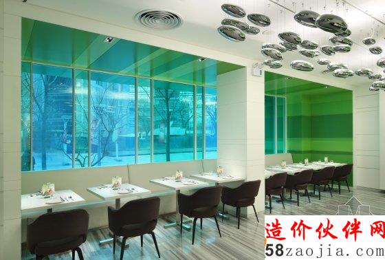 綠色“加油站”! 北京中關(guān)村又及餐廳設(shè)計(jì)