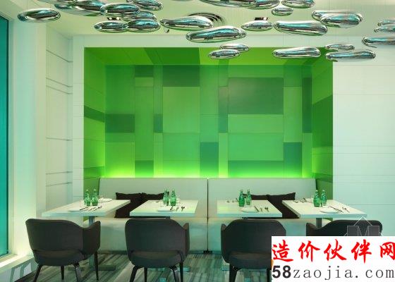 綠色“加油站”! 北京中關(guān)村又及餐廳設(shè)計(jì)