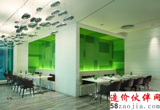 綠色“加油站”! 北京中關(guān)村又及餐廳設(shè)計(jì)