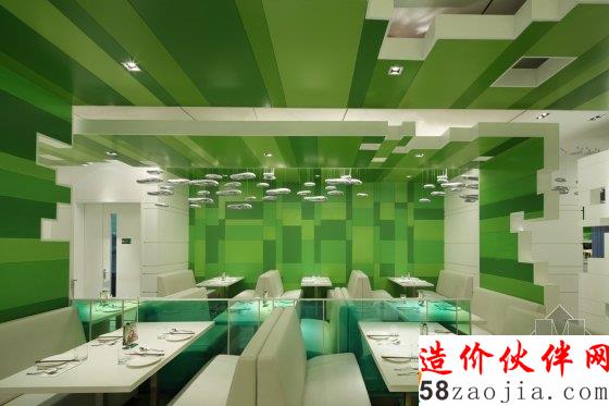 綠色“加油站”! 北京中關(guān)村又及餐廳設(shè)計(jì)